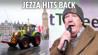 Ive got some ideas Jeremy Clarkson fires chilling warning to Labour as he joins farmers protest [upl. by Parrott]