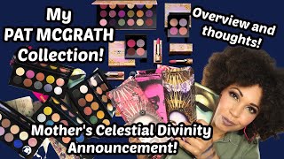 My PAT MCGRATH Collection Which Palette Is For You CELESTIAL DIVINITY OVERVIEW [upl. by Aitnohs734]