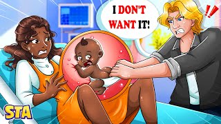 My White BF Refuses To Let Us Have A BLACK Baby  Story Animated [upl. by Vanya]