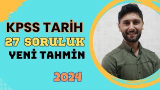 KPSS Tarih Yeni Tahmin 2024  KPSS LisansÖnlisans kpss kpss2024 [upl. by Paten]