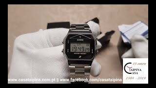 Casio Vintage A158WEAD1EF  natural diamonds [upl. by Gemma]