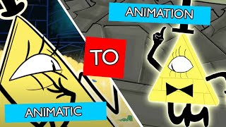 Bill Cipher quotIts Gonna Get Weirdquot  ANIMATED WIP [upl. by Strenta]