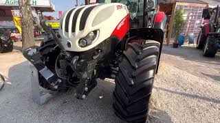 Steyr 4120 Expert Tractor 2023 First Look [upl. by Naerad]