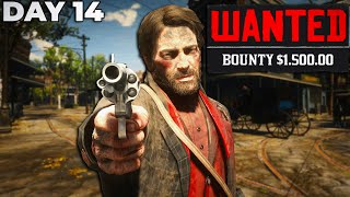 I Became The Most Wanted Man In Saint Denis And Survived For 30 Days in Red Dead Redemption 2 [upl. by Myrna]