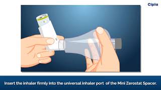 Instructions To Use Mini Zerostat Spacer [upl. by Hilar]