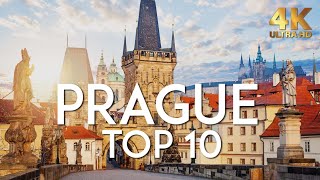 TOP 10 Things to do in PRAGUE  Czechia Travel Guide in 4K [upl. by Acimak207]