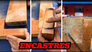 El mejor encastre para una madera ideas wood woodworking tips [upl. by Bonn]