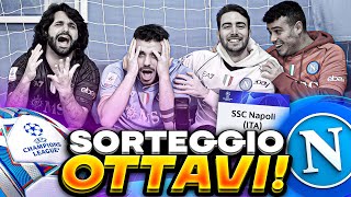 😱 NOOOO REACTION SORTEGGI OTTAVI CHAMPIONS LEAGUE [upl. by Neelyak]