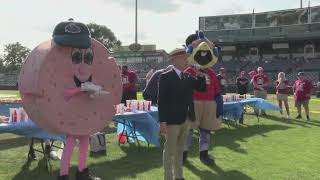 2024 Trenton Thunder World Famous Case’s Pork Roll Eating Championship [upl. by Benjamen]