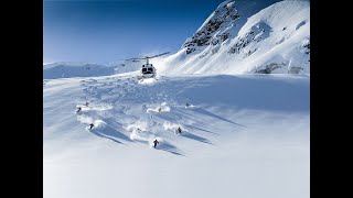 Heli Skiing near Banff National Park [upl. by Nolava]