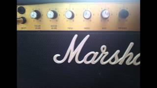 Marshall Master Lead Combo 5010 Demo  Solid State JCM800 [upl. by Gnut]