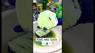 PINE AND GAIN SPONGE SQUEEZES 🤤🫧🤍🌲 oddlysatisfying laundrypaste pinesol cleantok spongeasmr [upl. by Wiltshire]