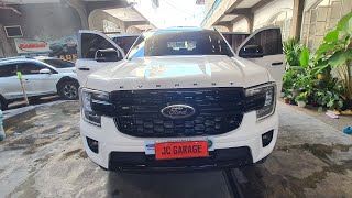 2023 FORD EVEREST SPORT FULL BLACK LINER MATTING DEMO [upl. by Darwen]