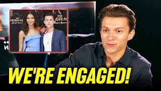 Unbelievable Tom Holland Officially Announces His Engagement To Zendaya [upl. by Lleraj]