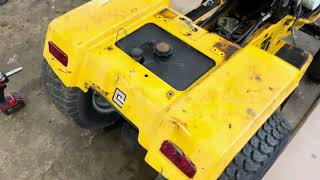 Cub Cadet 882 Fender and Fuel Tank Removal [upl. by Eintroc4]