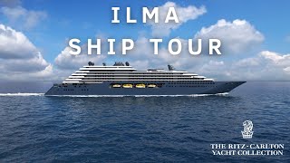 Exclusive Tour of the RitzCarlton Yacht Collections Ilma Luxury at Sea [upl. by Claudelle]