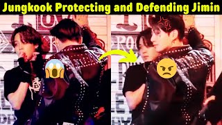 Jungkook Protecting and Defending his small and precious Jimin Hyung [upl. by Nywrad262]