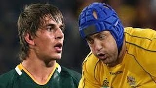 Eben Etzebeth quotheadbuttquot to Nathan Sharpe [upl. by Santa106]