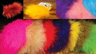 Understanding Fly Tying Marabou Feathers  Woolly Bugger Blood Quill and Extra Select [upl. by Aitra774]