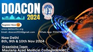 DOACON2024 Delhi Orthopaedic Association Annual Conference [upl. by Akirdna]