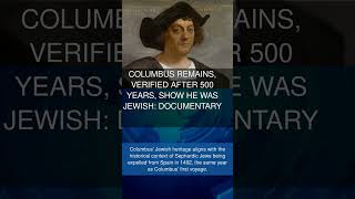 Columbus remains verified after 500 years show he was Jewish documentary [upl. by Torrance]