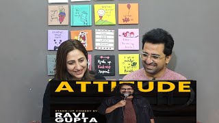 Pakistani Reacts to Attitude  Standup Comedy by Ravi Gupta [upl. by Manwell]