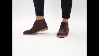 Shuperb™ Roamers TRACY L380C Ladies Desert Boots Plum [upl. by Adriana]