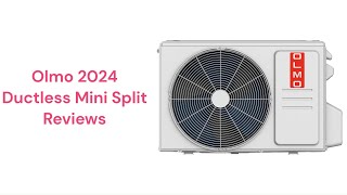 HvacRepairGuy 2024 Olmo Brand Ductless Mini Split Reviews [upl. by Maillil]