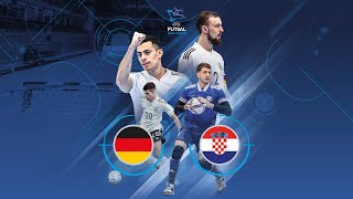 Deutschland  Kroatien  Futsal WMQualifikation [upl. by Siradal]