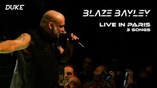 Blaze Bayley  Live Paris 2017 Futureal – Blood – Kill and Destroy  Duke TV [upl. by Arbmik640]