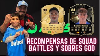 RECOMPENSAS SQUAD BATTLES Y SOBRES GOD ULTIMATE TEAM EA FC 25 PACK OPENING REWARDS [upl. by Liberati]