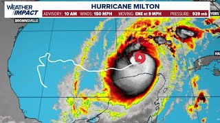 LIVE RADAR Tracking Hurricane Milton [upl. by Gans]