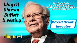 The way of Warren Buffett investingAudio book summary Chapter 1 warrenbuffett [upl. by Cohbert]