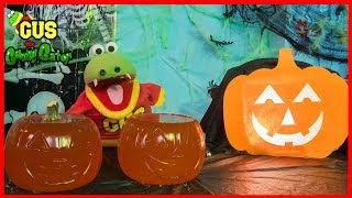 HALLOWEEN DIY Giant Gummy Pumpkin How to [upl. by Aminta798]