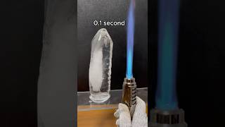 Powerful Lighter vs Ice [upl. by Haduj]