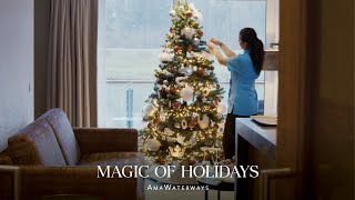 Discover the Magic of AmaWaterways Holiday River Cruises [upl. by Akkin]