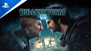 Bulletstorm VR  Announcement Trailer  PS VR2 Games [upl. by Naujat928]