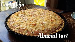 Almond tart frangipane Reduced Sugar Easy simple to make guaranteed rich moist tasty tart try now [upl. by Rebecka527]