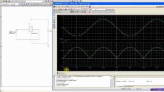 Simulation of Bridge DiodeD5SB60 using PSpice [upl. by Peonir83]