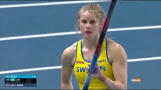 Michaela Meijer Pole Vault l EIC Championships 2023 [upl. by Amerigo479]