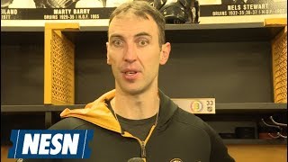 Zdeno Chara On Patrice Bergerons Play NHL Trade Deadline [upl. by Hgiel541]