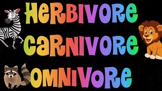 Herbivore Carnivore Omnivore Song [upl. by Harriette296]