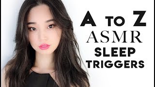 ASMR A to Z Sleep Triggers  Over 15 Hours of Relaxation [upl. by Travax]