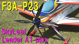 F3AP23 FUTABA Sky Leaf Leader A1 plus【ラジコン飛行機】385 [upl. by Inalel264]