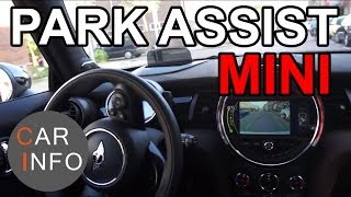 MINI Park Assist parallel parking TEST [upl. by Peter]