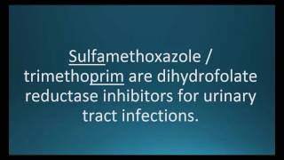 How to pronounce sulfamethoxazole  trimethoprim Bactrim DS Memorizing Pharmacology Flashcard [upl. by Adalheid]