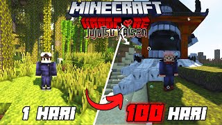 100 Hari di Minecraft Hardcore Jujutsu Kaisen [upl. by Rabush]