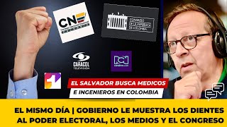 EL MISMO DÍA  Gobierno Petro le muestra los dientes al poder electoral los medios y el Congreso [upl. by Ahsiema772]