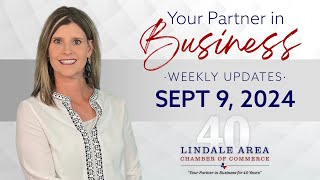 Lindale Chamber Events amp Updates  September 9 2024 [upl. by Ilzel]