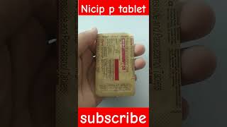 Nicip p uses in hindi  nimesulidetablet shortsfeed ytshorts painkiller [upl. by Erot472]